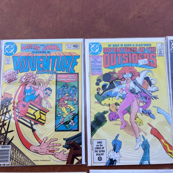 Lot of 6 Adventure Comics, Adventures of the Outsiders, The Outsiders DC Comic - Picture 3 of 5